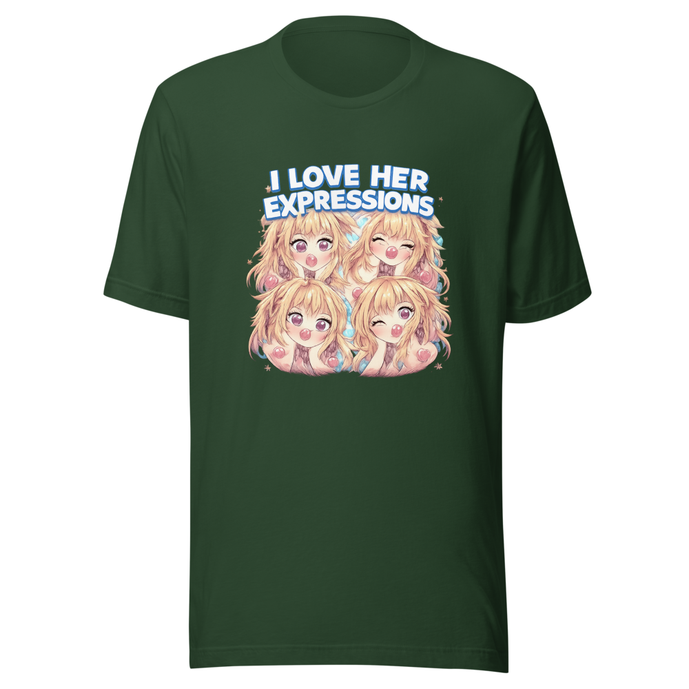 Viral Tweet "I Love Her Expressions" Graphic Tee - Image 7