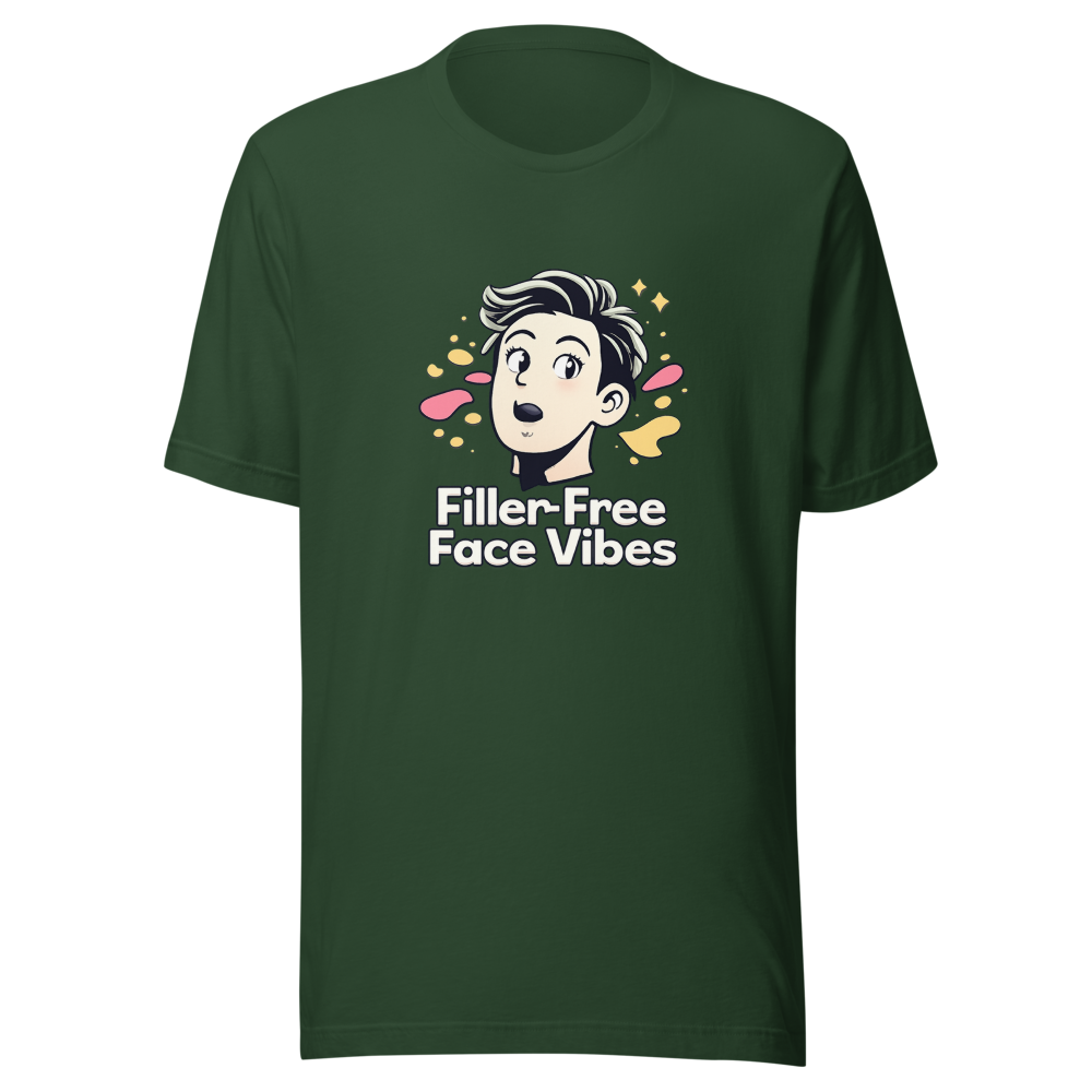 Filler-Free Face Vibes Tee - Image 7
