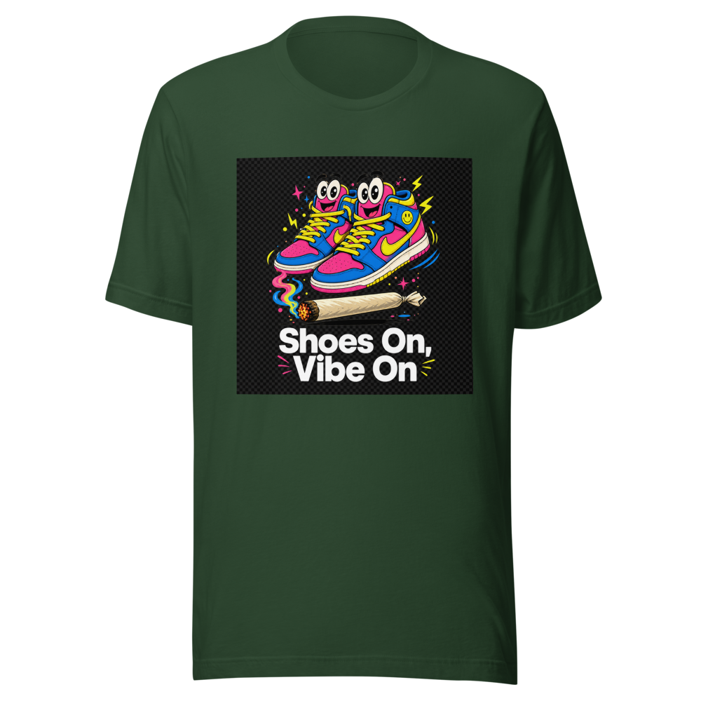 Preroll Weed Shoes & Undies Vibe Tee - Image 7
