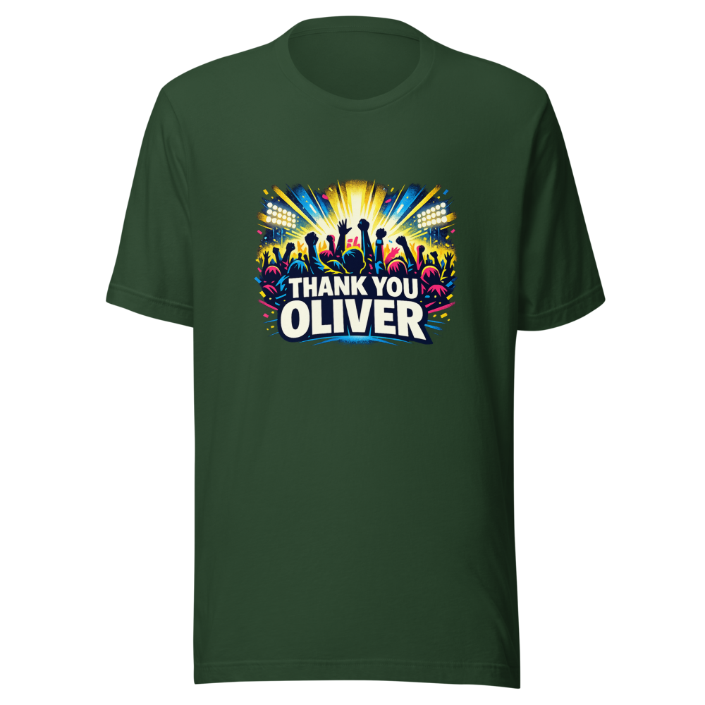 Thank You Oliver Crystal Palace Fan Tee - Image 7