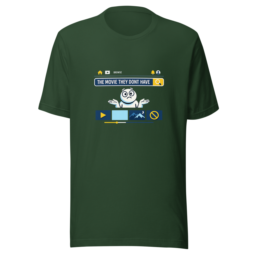 Netflix Search Struggle Is Real Funny T-Shirt - Image 7