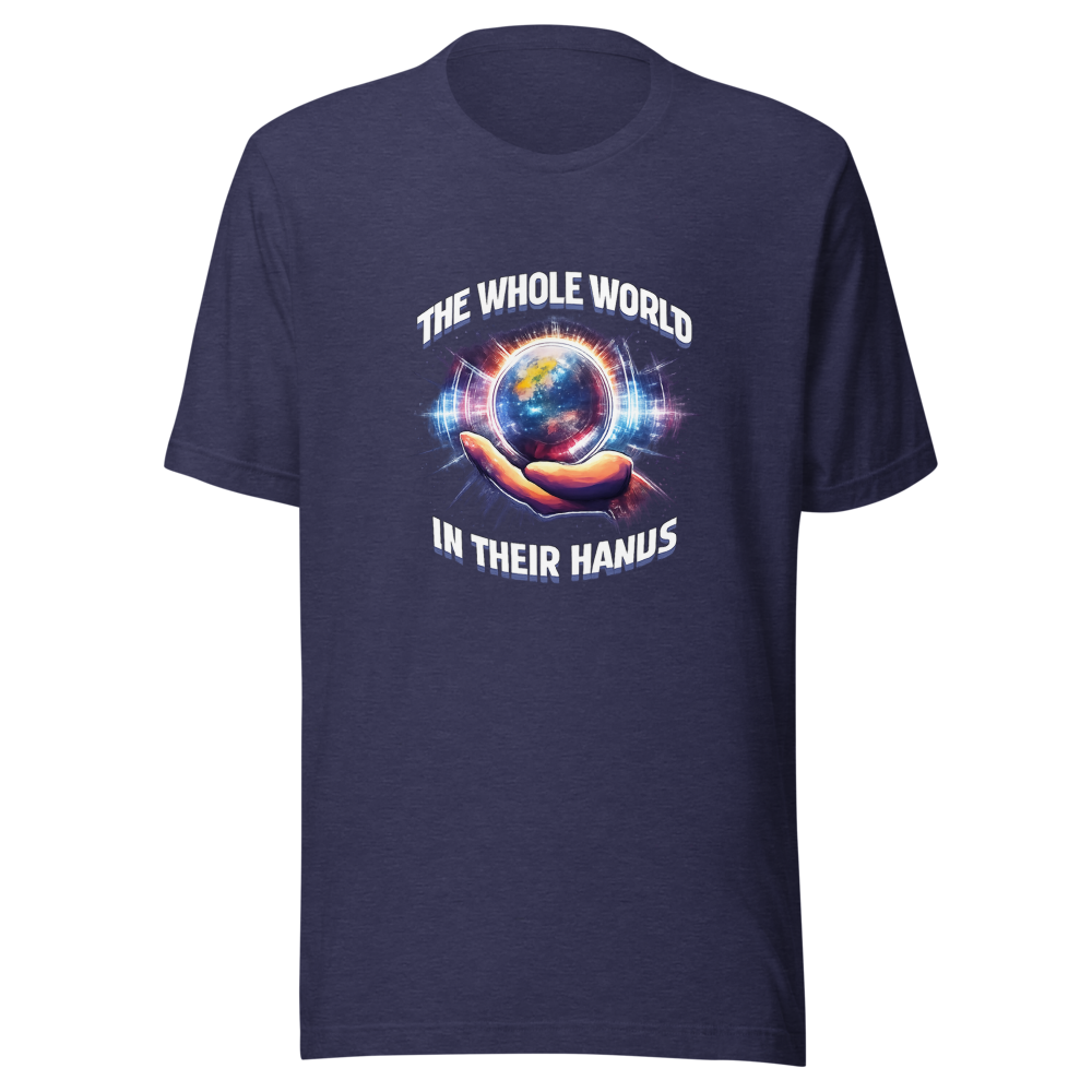Whole World In Their Hands Dropped Tee - Image 5