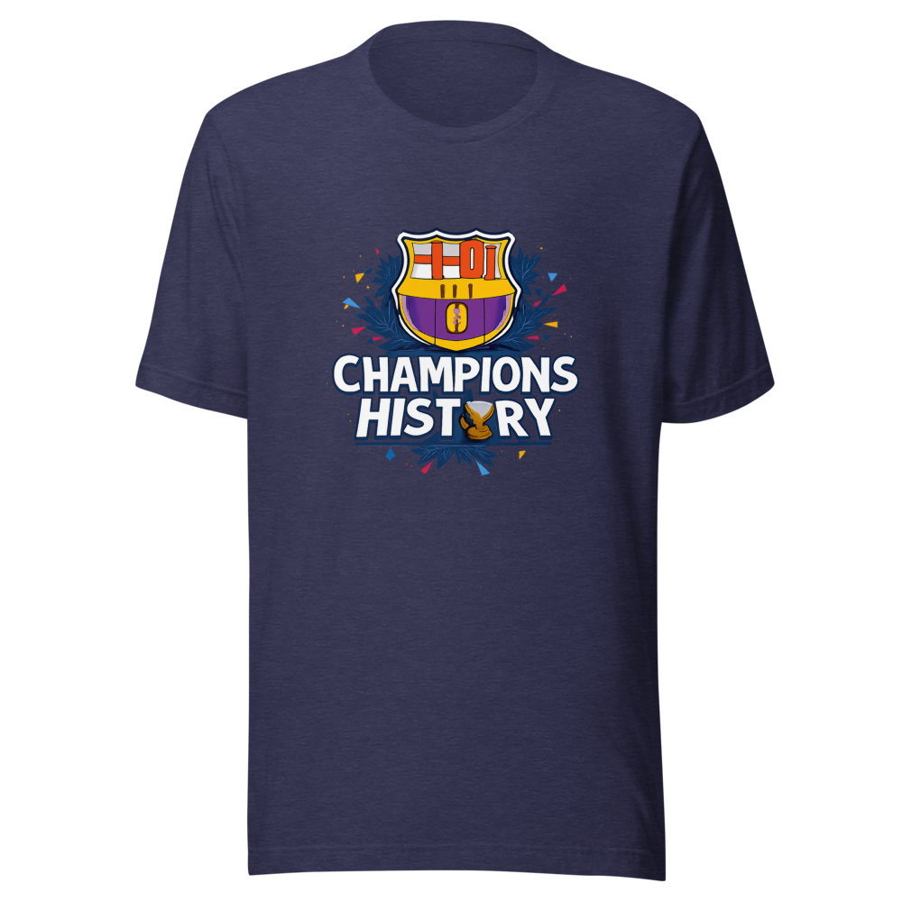 FC Barcelona Champions History T-Shirt - Image 5