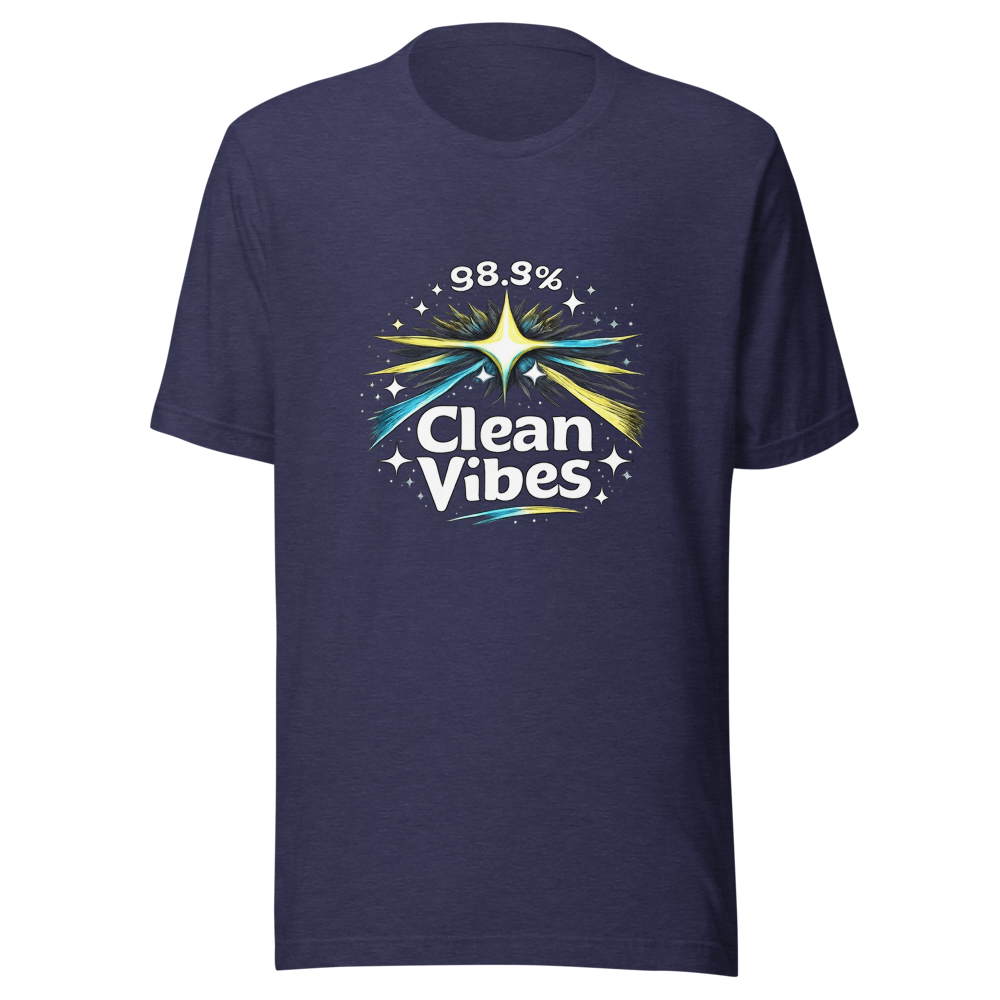Sparkle & Shine: 99.9% Clean Vibes Tee - Image 5