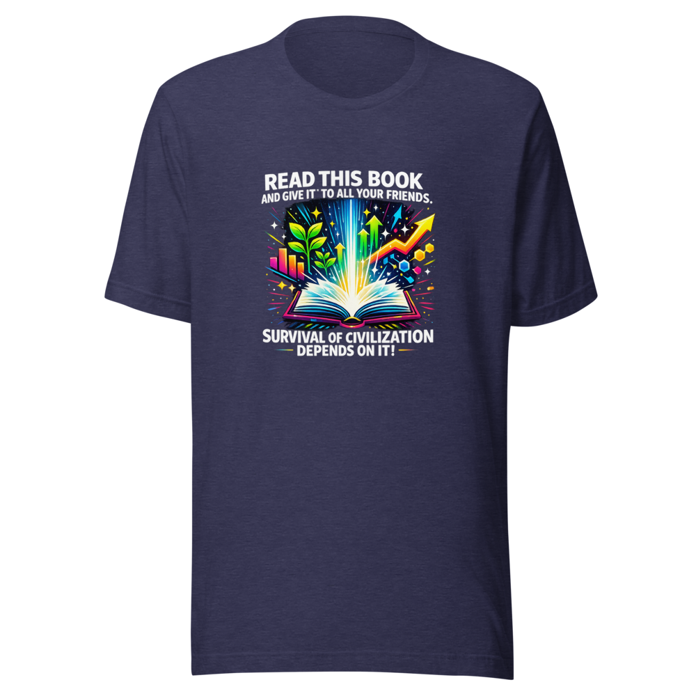 Read This Book Save Civilization Tee - Image 5