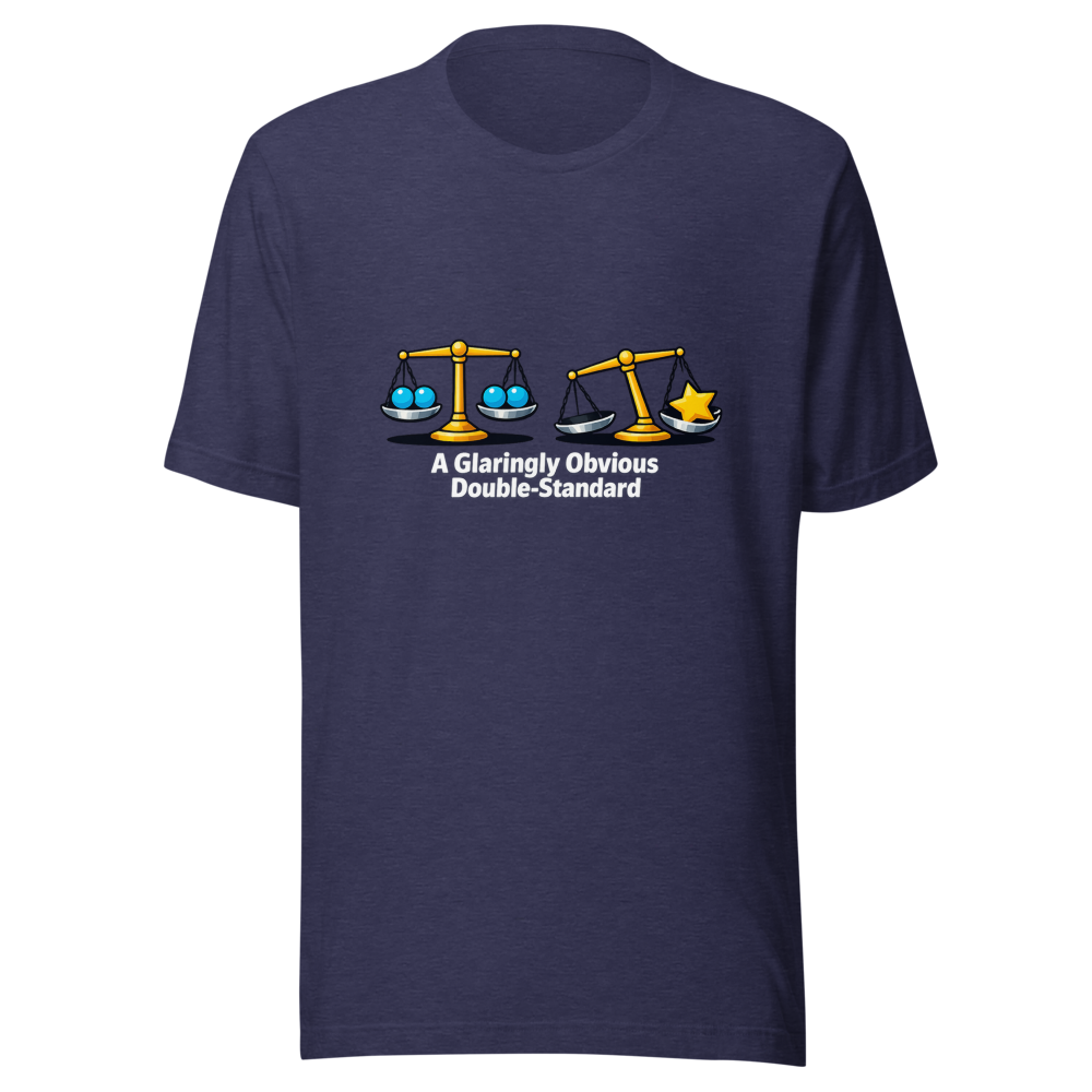 Obvious Double Standard Tee - Image 5