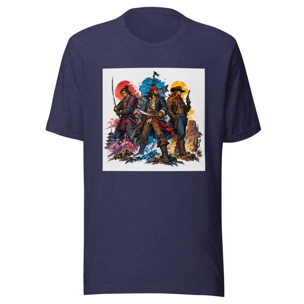 Samurai Pirates Cowboys: The Same Time Era Tee - Image 5