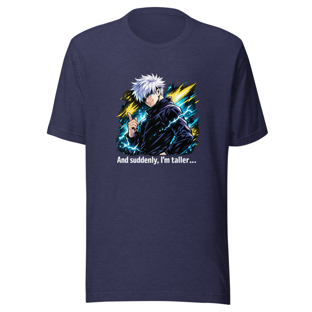 Gojo Satoru I'm Taller Now JJK Anime Tee - Image 5