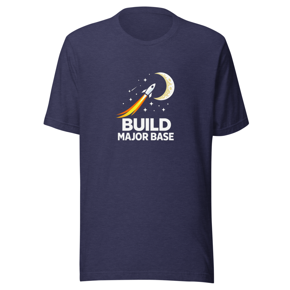 Moon Base Builder Tee: Build Major Moon Base - Image 5
