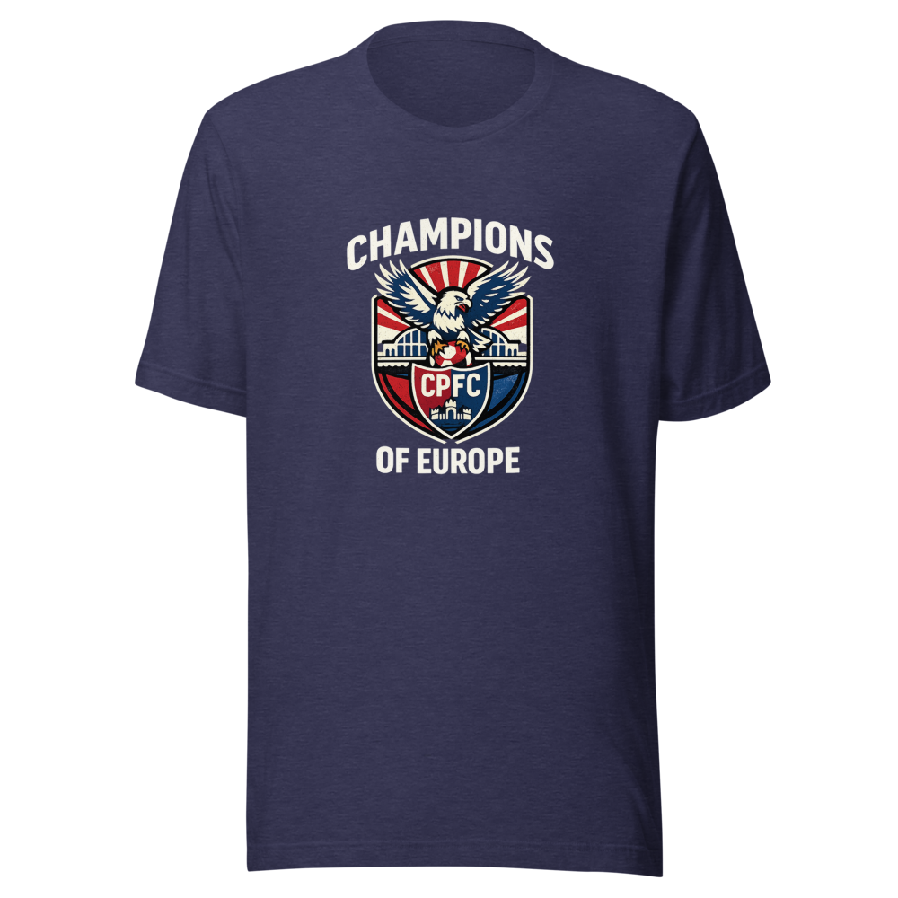 Crystal Palace Champions of Europe Retro Tee - Image 5