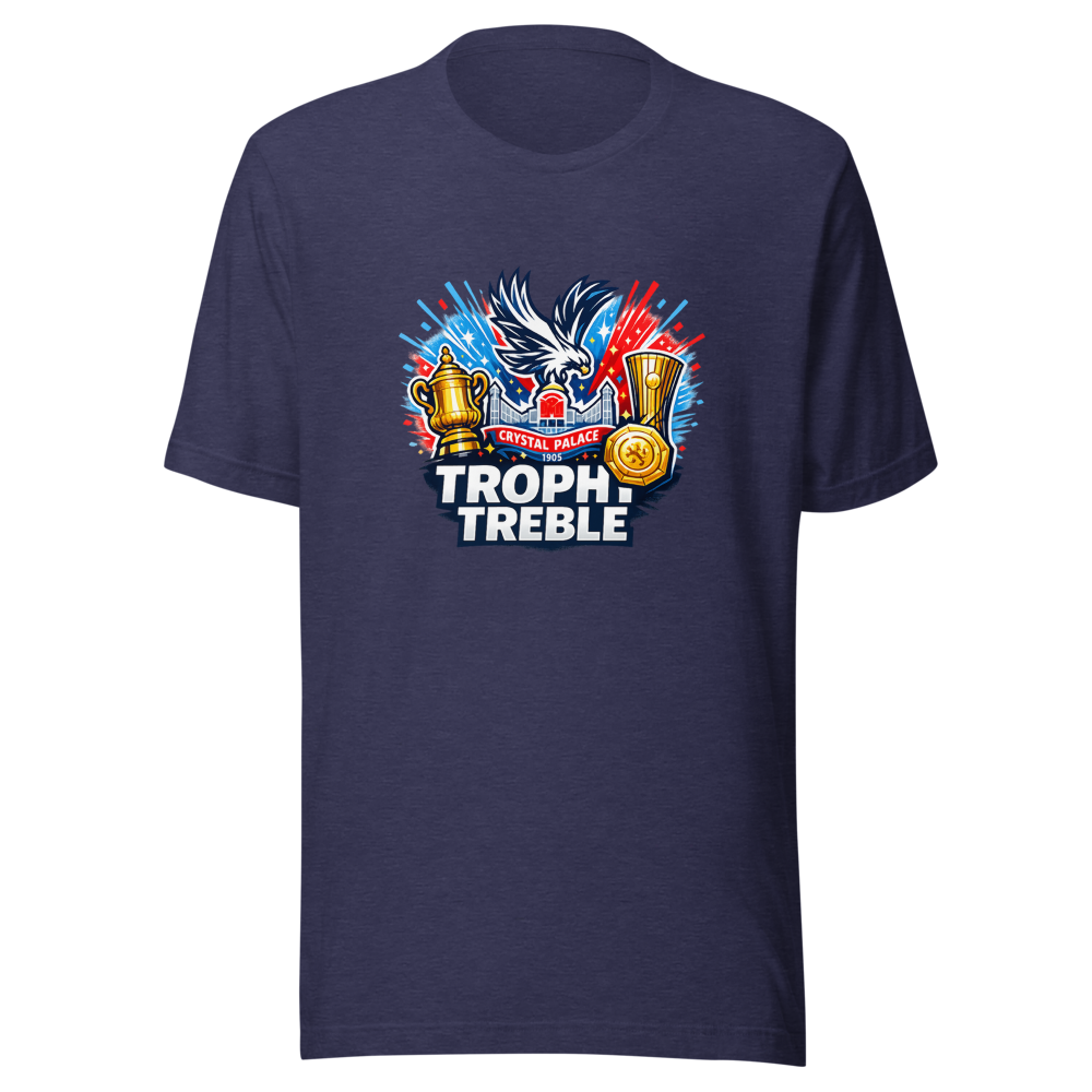 Crystal Palace's Trophy Treble Tee - Image 5