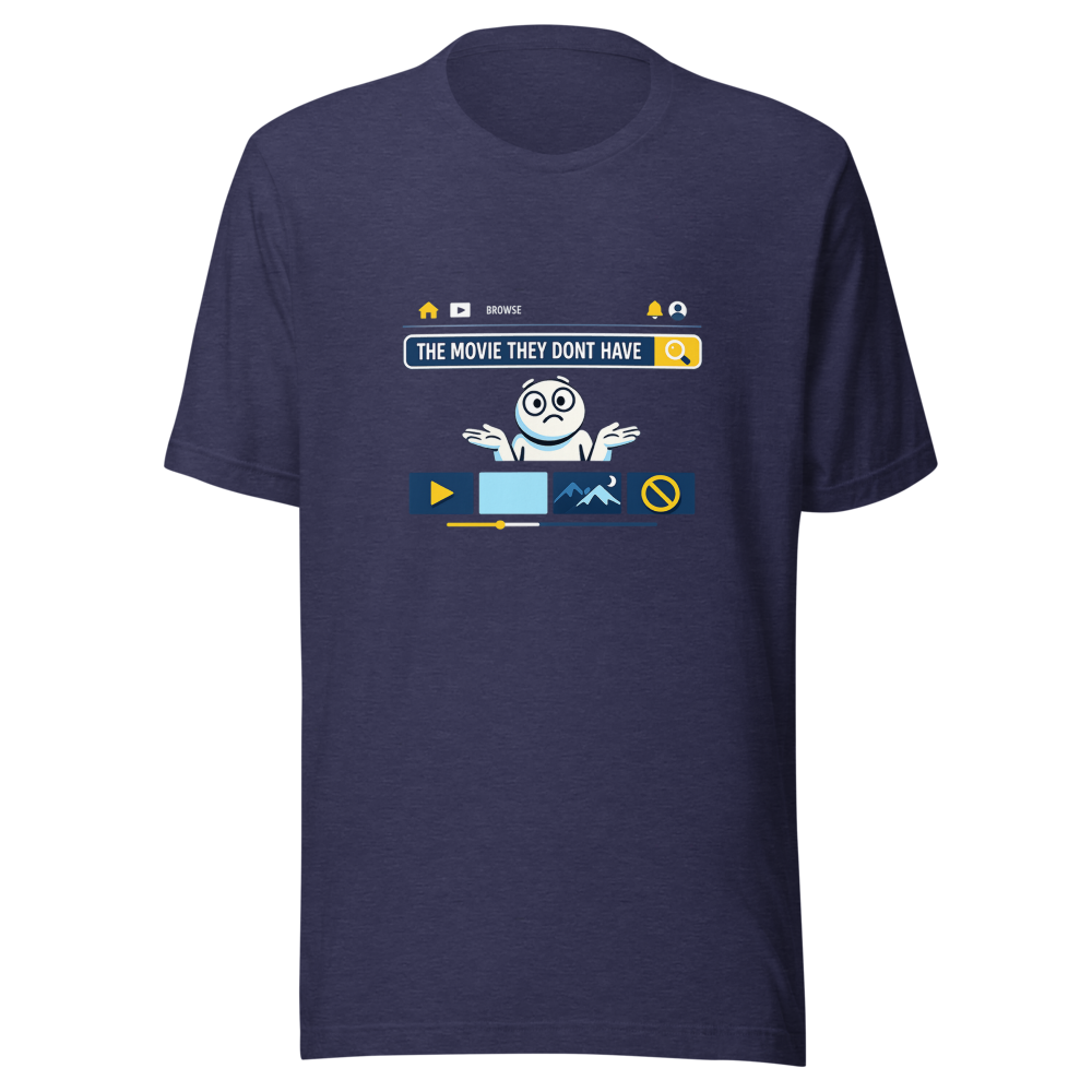 Netflix Search Struggle Is Real Funny T-Shirt - Image 5