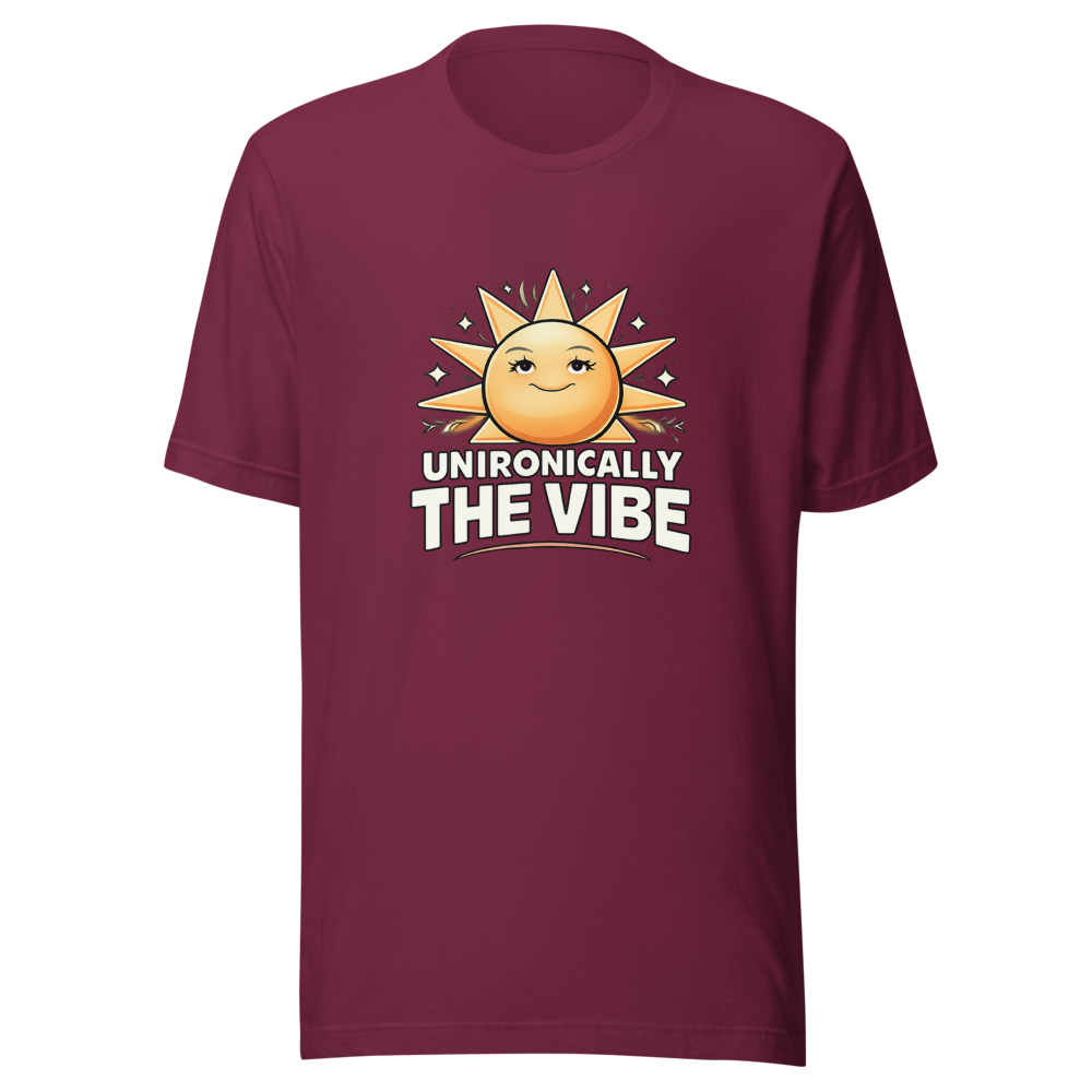 Unironically The Vibe T-Shirt - Image 6