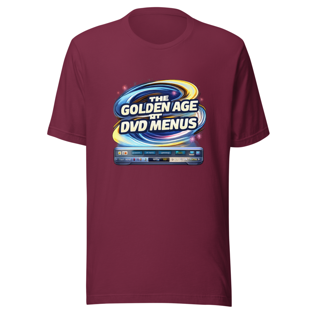 Golden Age DVD Menu Nostalgia T-Shirt - Image 6