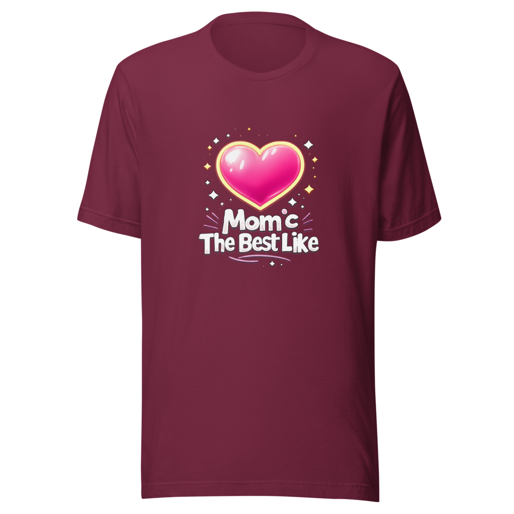 Mother's Day Like Button Animation Tee - Image 6