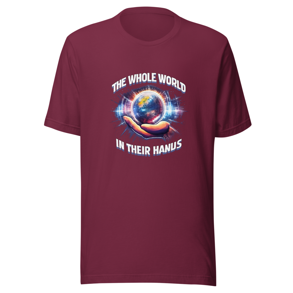 Whole World In Their Hands Dropped Tee - Image 6