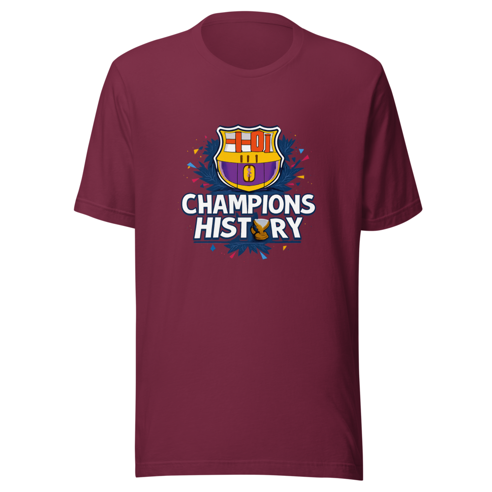 FC Barcelona Champions History T-Shirt - Image 6
