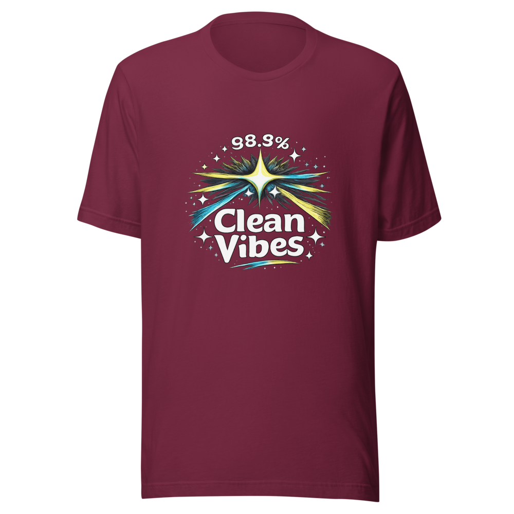 Sparkle & Shine: 99.9% Clean Vibes Tee - Image 6
