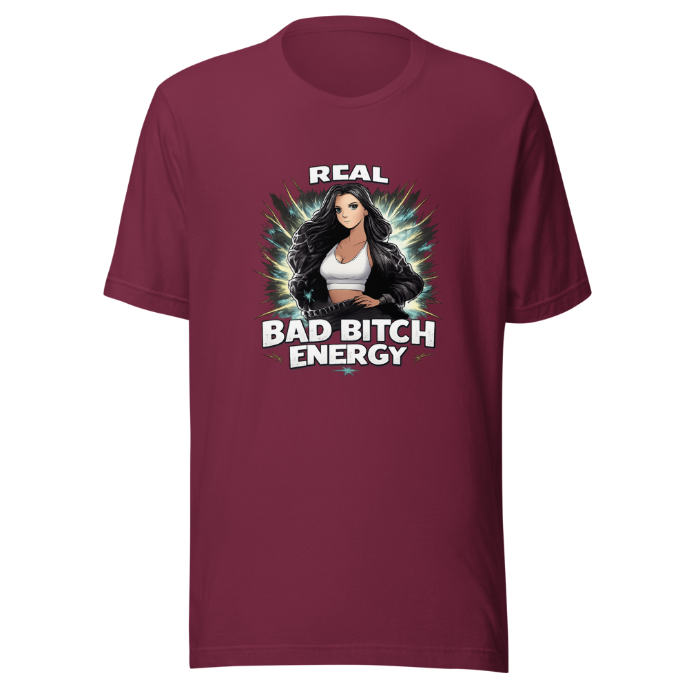 Real Bad Bitch Energy White Tee - Image 6