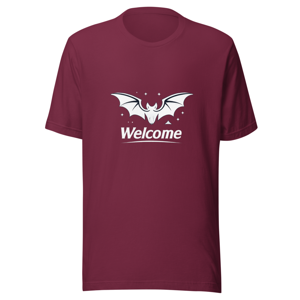 Welcome to the Night Bat T-Shirt - Image 6