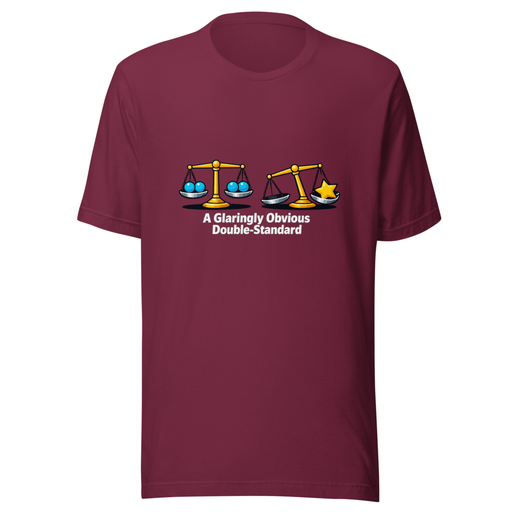 Obvious Double Standard Tee - Image 6
