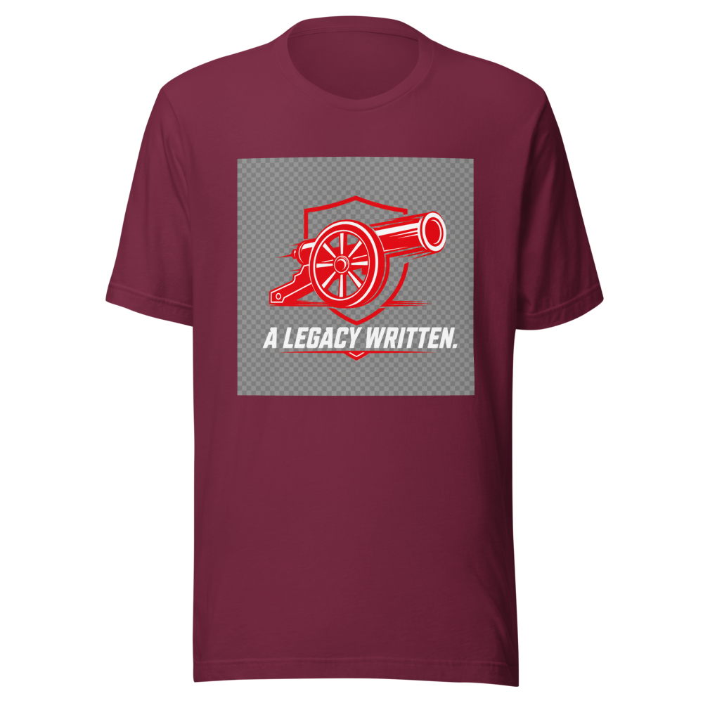 Arsenal A Legacy Written T-Shirt - Image 6