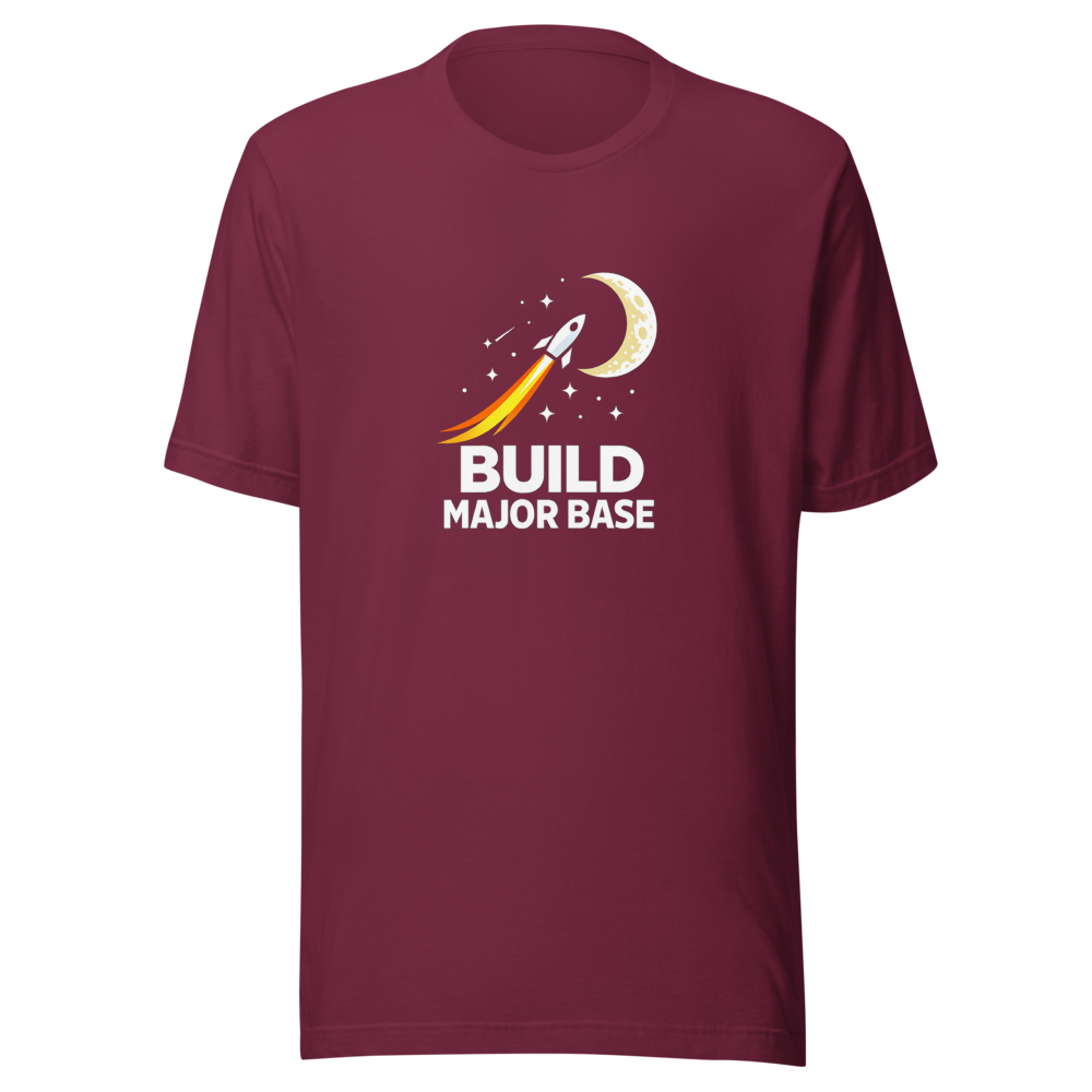 Moon Base Builder Tee: Build Major Moon Base - Image 6