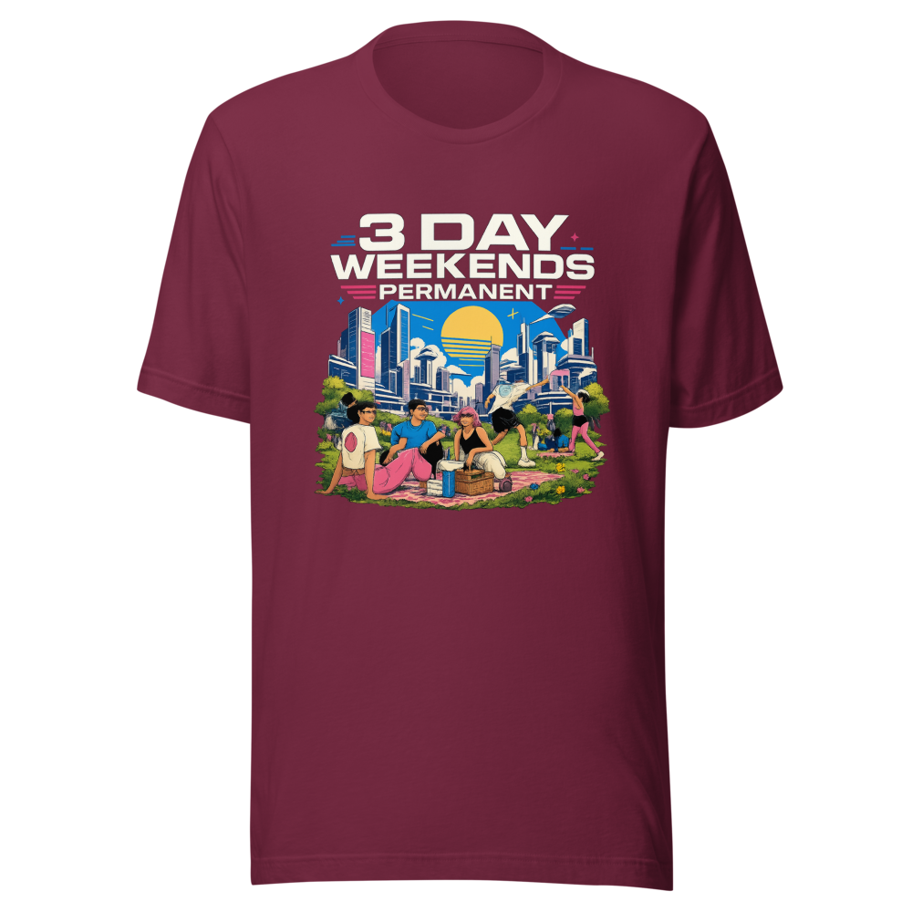 3 Day Weekend Forever T-Shirt - Image 6