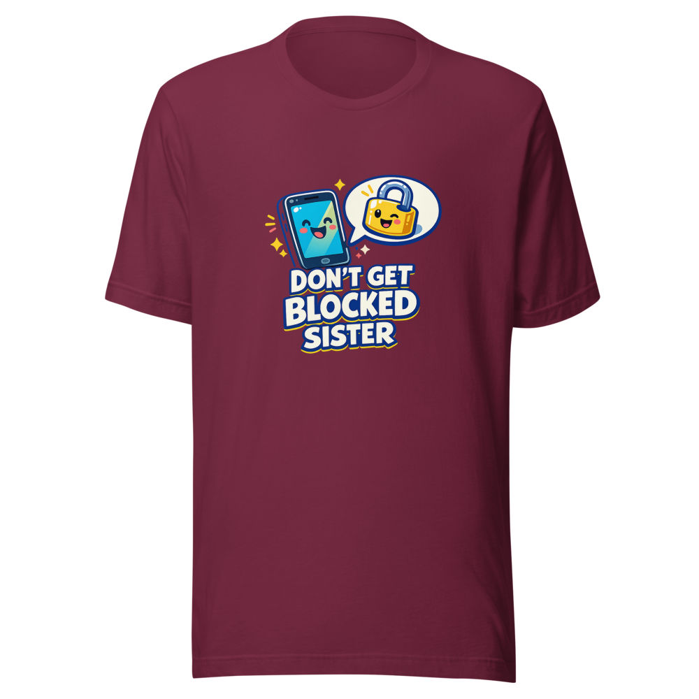 Don't Get Blocked Sister Tee - Image 6