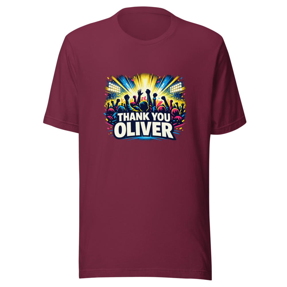 Thank You Oliver Crystal Palace Fan Tee - Image 6