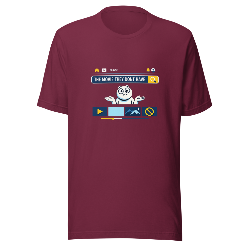 Netflix Search Struggle Is Real Funny T-Shirt - Image 6
