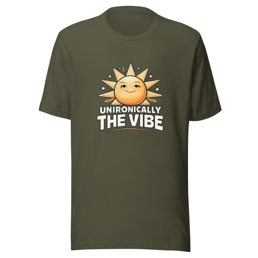 Unironically The Vibe T-Shirt - Image 10