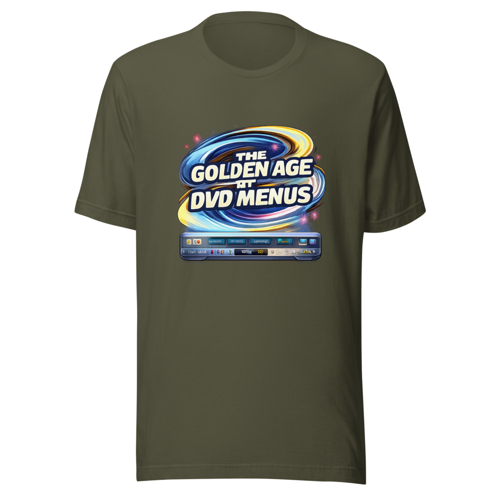 Golden Age DVD Menu Nostalgia T-Shirt - Image 10