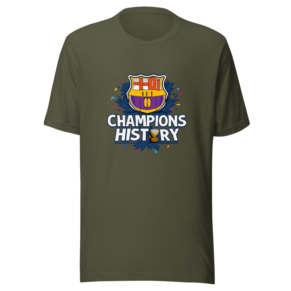 FC Barcelona Champions History T-Shirt - Image 10