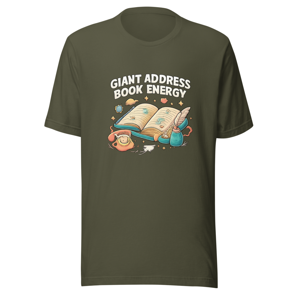 Vintage Phone Book Vibes Funny Nostalgia T-Shirt - Image 10
