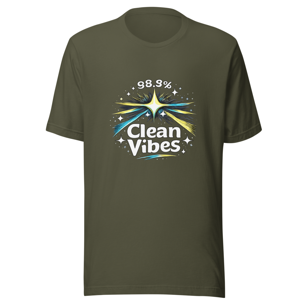 Sparkle & Shine: 99.9% Clean Vibes Tee - Image 10