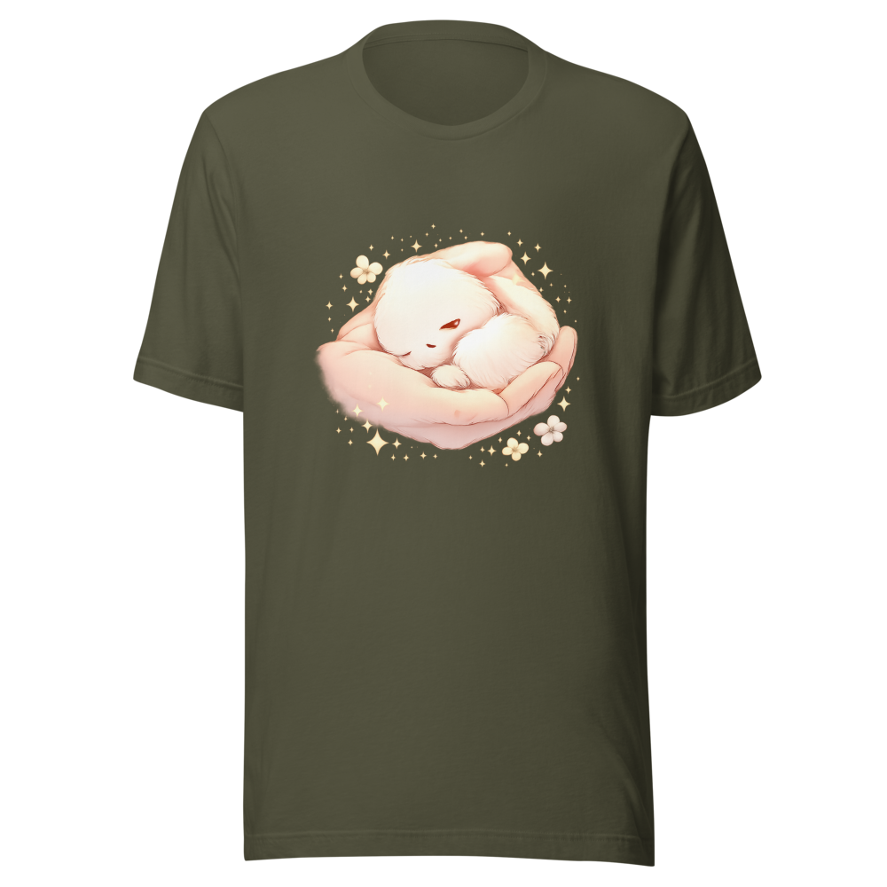Warmth of Being Safe Cute Animal Comfort T-Shirt - Image 10