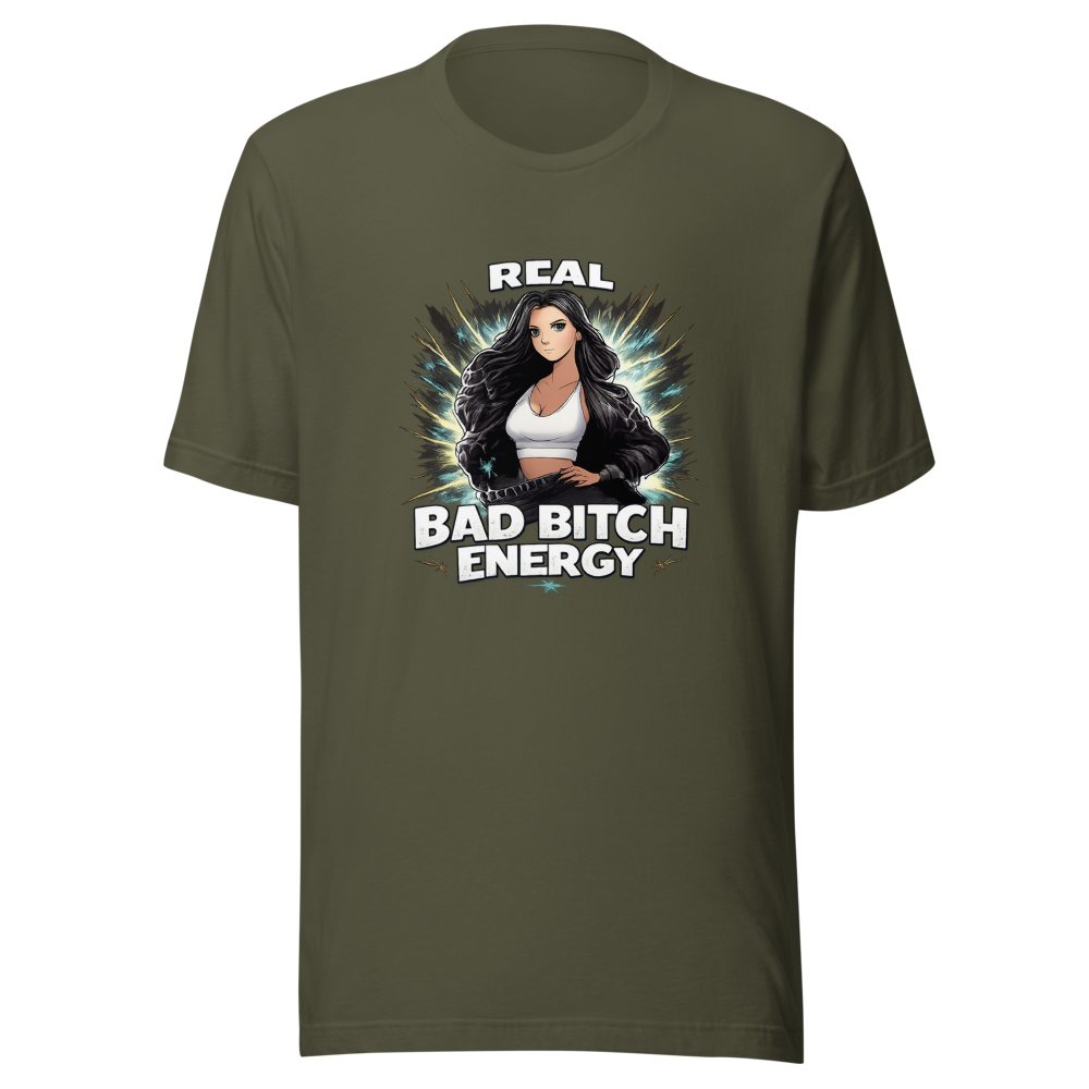 Real Bad Bitch Energy White Tee - Image 10