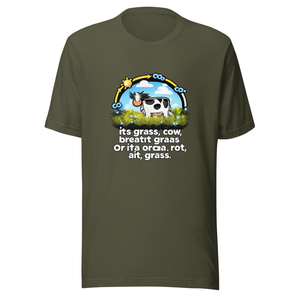 Farmer's Circle Carbon Cycle Funny Quote T-Shirt - Image 10