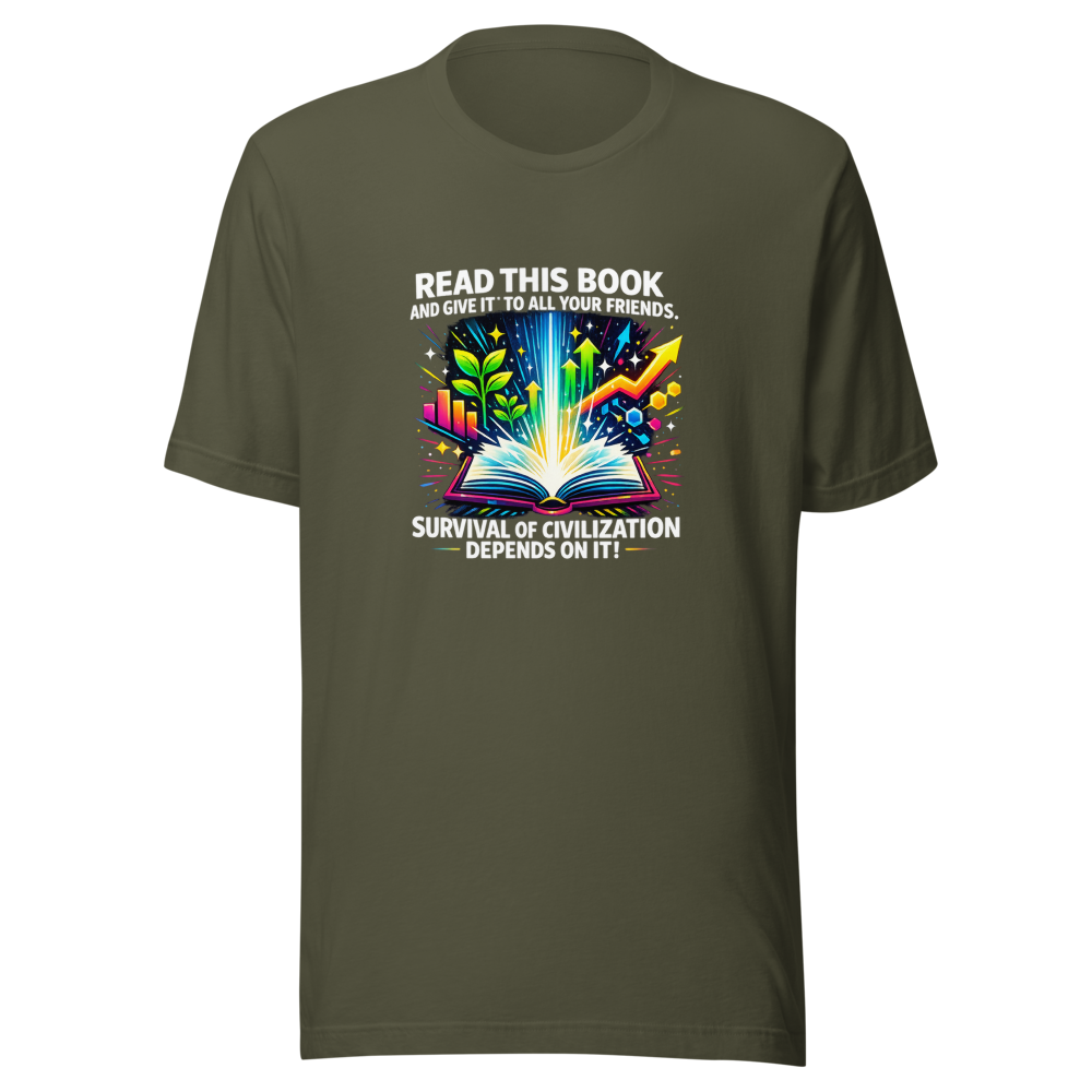 Read This Book Save Civilization Tee - Image 10