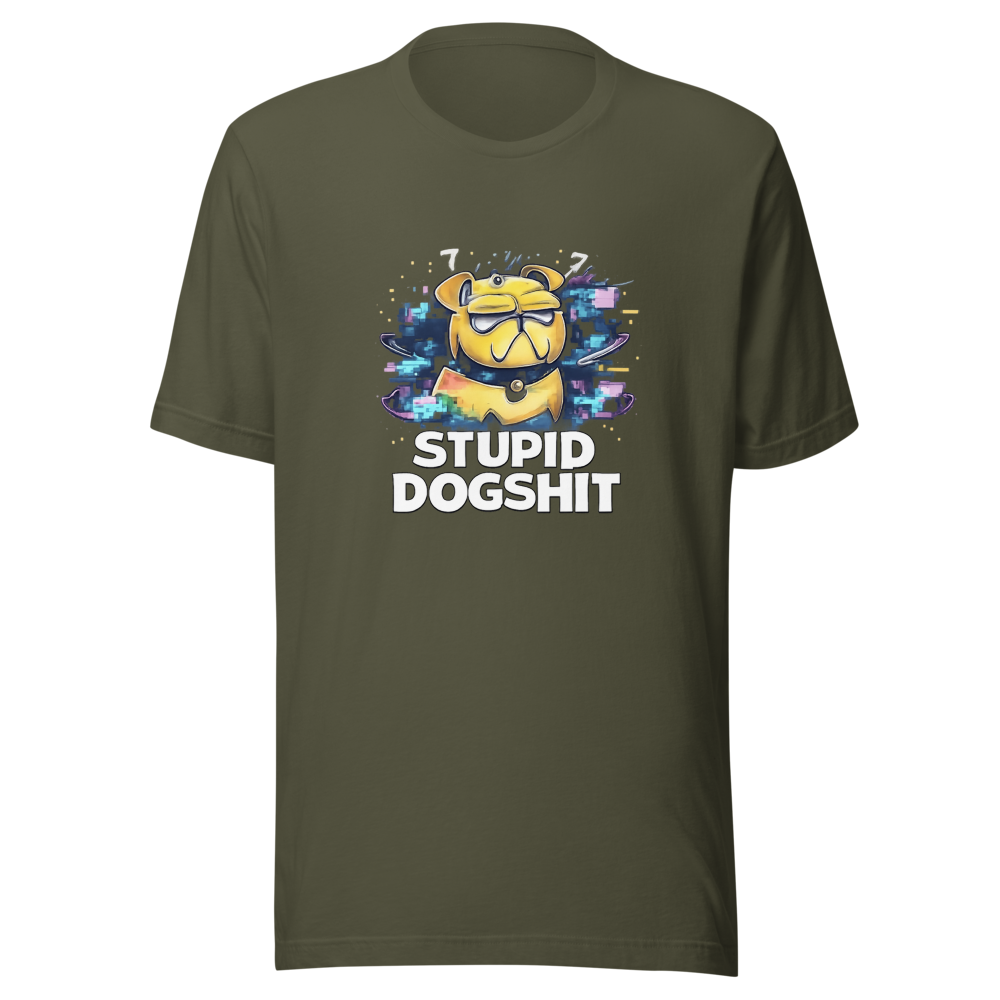 Seth Rogen: AI Slop is Stupid Dogshit T-Shirt - Image 10