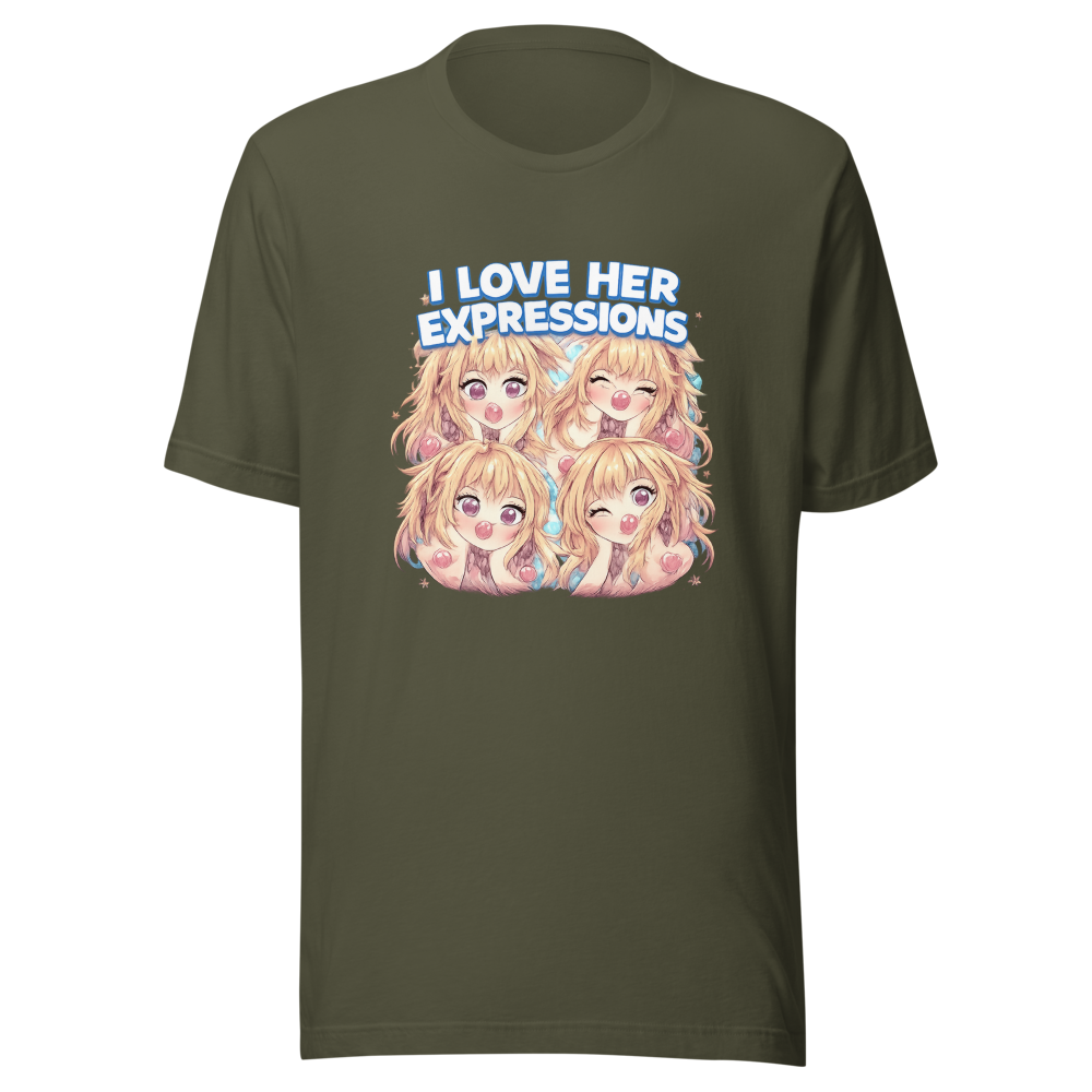 Viral Tweet "I Love Her Expressions" Graphic Tee - Image 10
