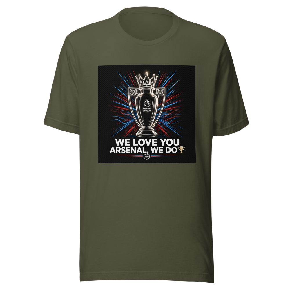 Arsenal We Love You Trophy Tee - Image 10