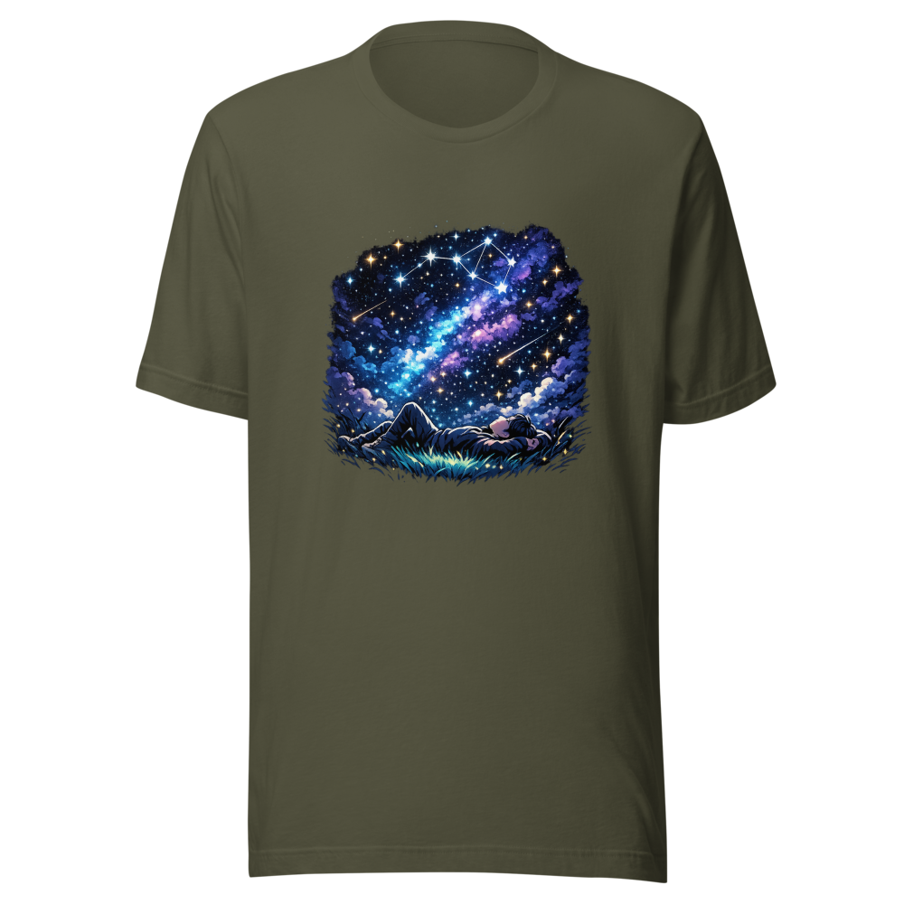 Look Up! Celestial Vibes Constellation T-Shirt - Image 10