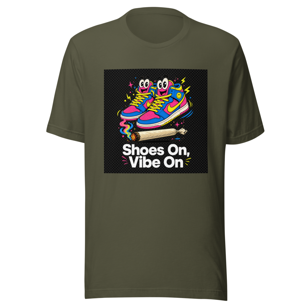 Preroll Weed Shoes & Undies Vibe Tee - Image 10