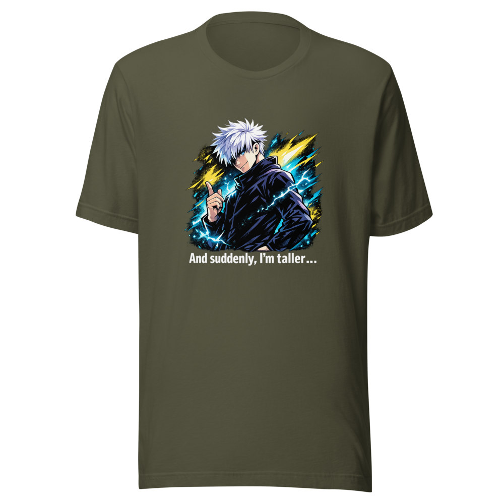 Gojo Satoru I'm Taller Now JJK Anime Tee - Image 10