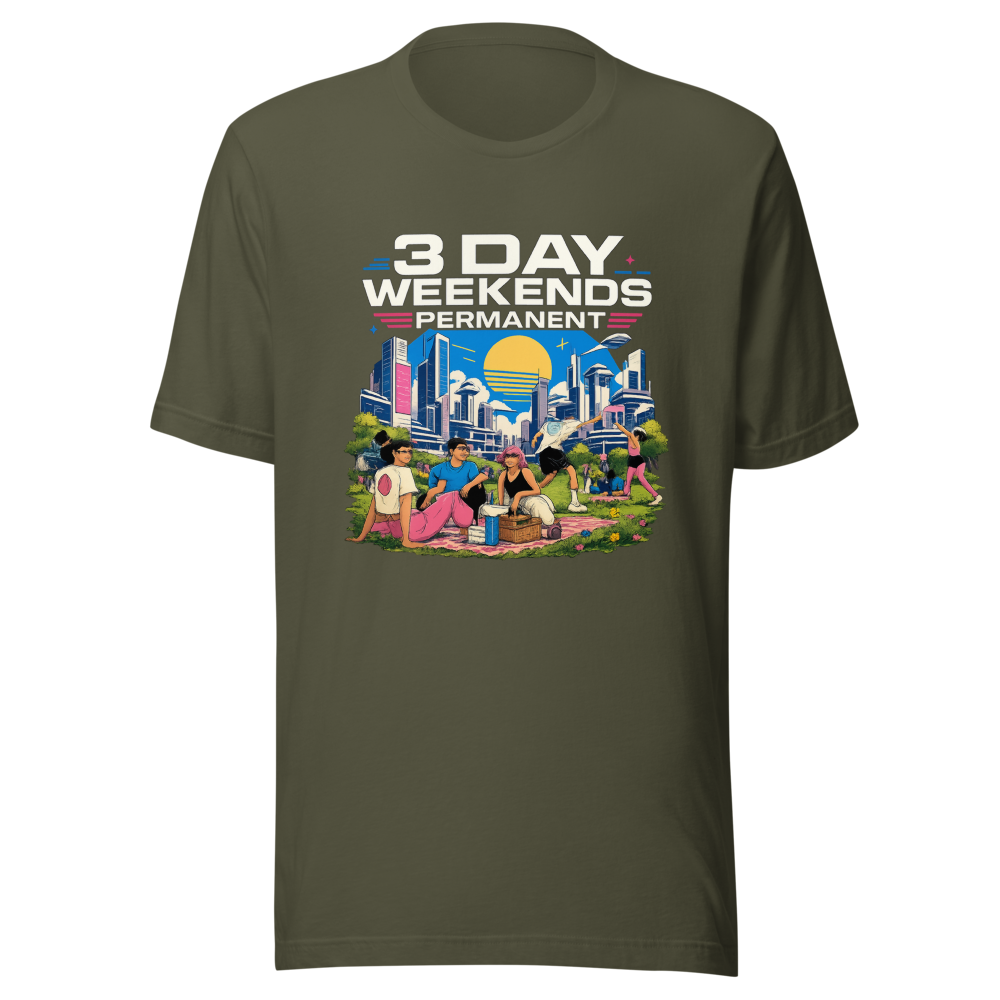 3 Day Weekend Forever T-Shirt - Image 10