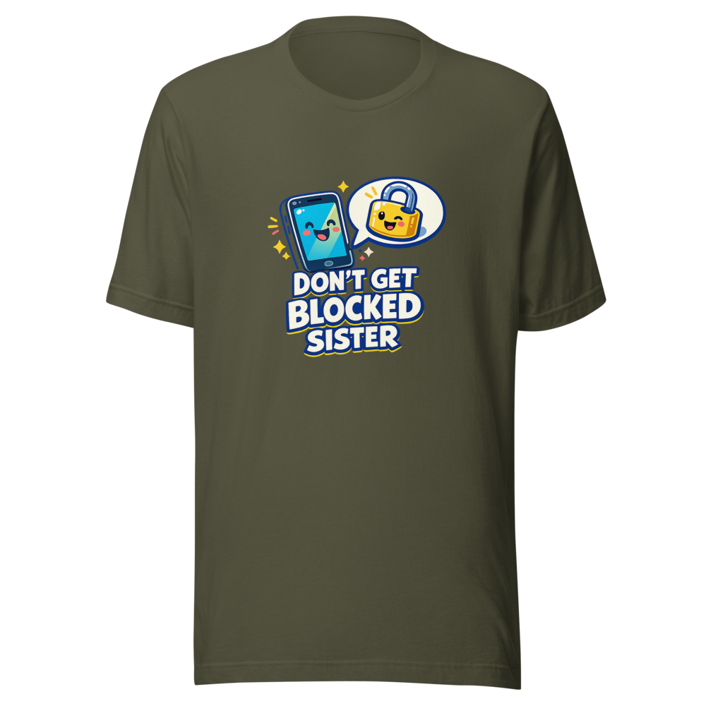 Don't Get Blocked Sister Tee - Image 10