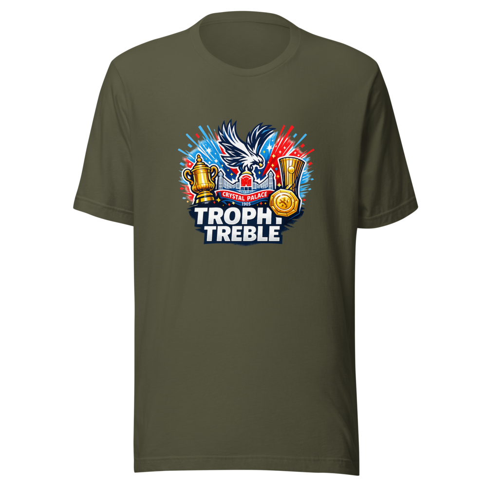 Crystal Palace's Trophy Treble Tee - Image 10