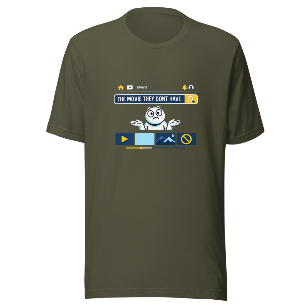 Netflix Search Struggle Is Real Funny T-Shirt - Image 10